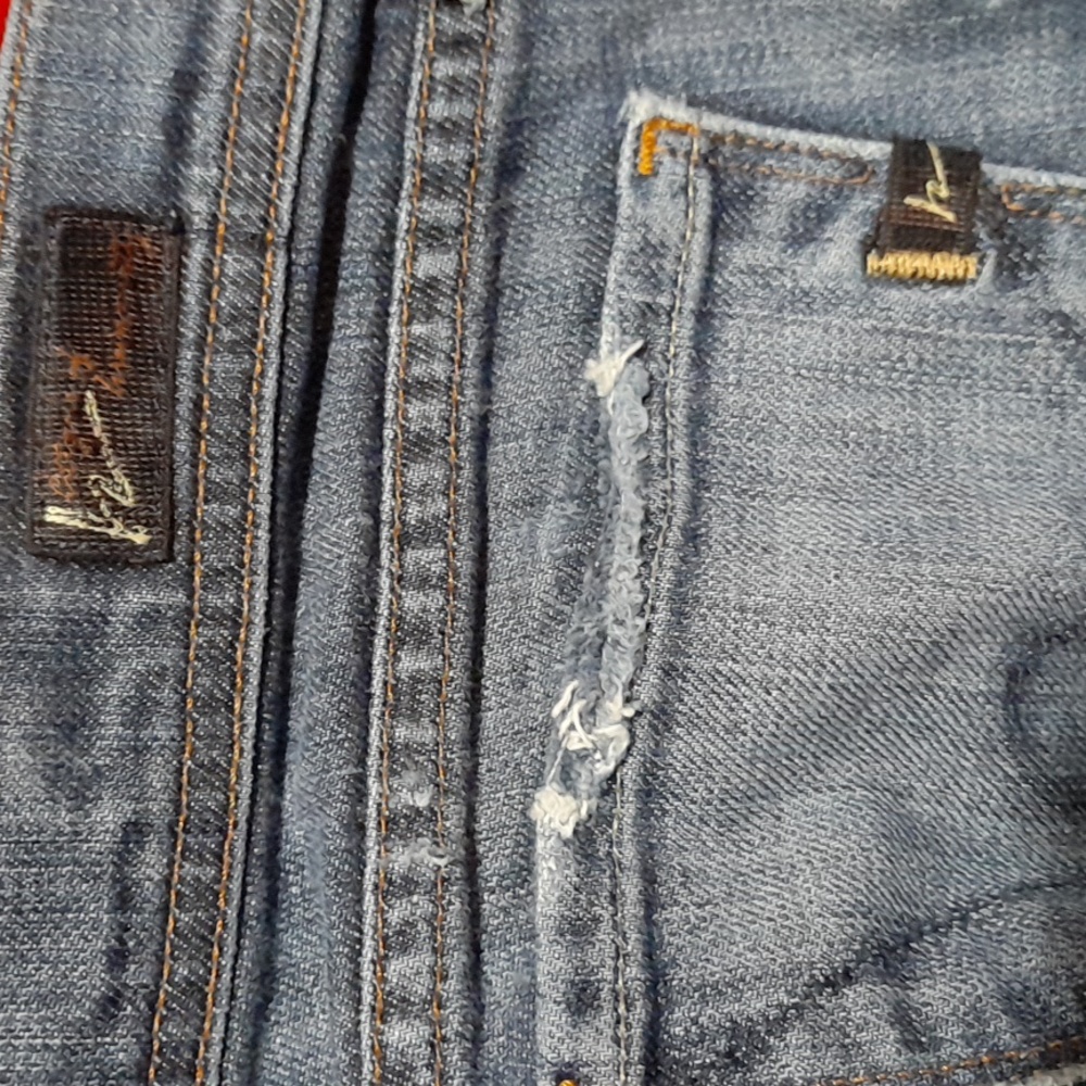 Citizens of Humanity Low Waist Flair Ingrid #002 Medium Wash Denim Jeans - Picture 8 of 12